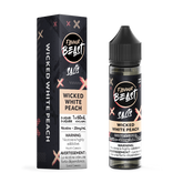 Grab Now ! Wicked white peach flavour beast eliquid nic salts now available in 60ml.